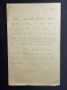 Lettre autographe signée au poète Paul Fort (1872-1960). André Thérive (1891-1967)