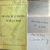 Du Sang, de la volupté et de la mort
Lettre autographe signée au félibre Félix Gras . Maurice Barrès (1862-1923)