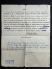 Lettre dactylographiée et autographe manuscrite signée à la comédienne Muni pour son nouveau disque. St-Cyr-sur-Morin, [1957] . Pierre MAC ORLAN ...