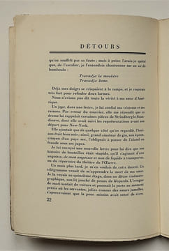 DETOURS. CREVEL (René)