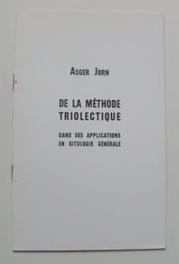 DE LA METHODE TRIOLECTIQUE dans ses applications en situlogie générale