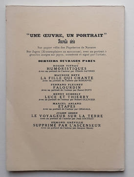 CORRESPONDANCE AVEC JACQUES RIVIERE. ARTAUD (Antonin)