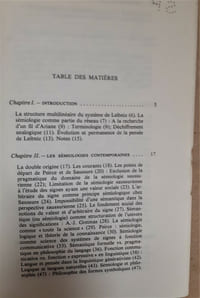 LA SEMIOLOGIE DE LEIBNIZ