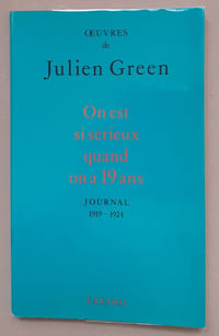 ON EST SI SERIEUX QUAND ON A 19 ans Journal 1921-1924