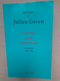 L'AVENIR N'EST A PERSONNE Journal 1990-1992