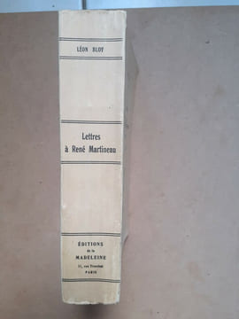 LETTRES à RENE MARTINEAU. BLOY (Léon)