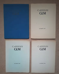 CAHIERS GLM DEUXIEME SERIE COMPLETE 1954-1956 (Tirage de tête)