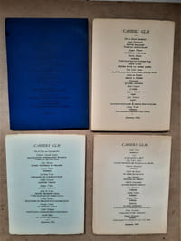 CAHIERS GLM DEUXIEME SERIE COMPLETE 1954-1956 (Tirage de tête)