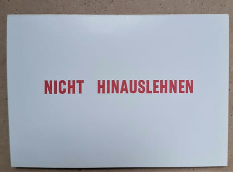 NICHT HINAUSLEHNEN. INTERNATIONALE SITUATIONNISTE