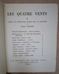 REVUE LES QUATRE VENTS 1