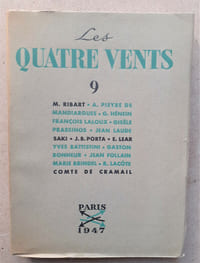 REVUE LES QUATRE VENTS 9