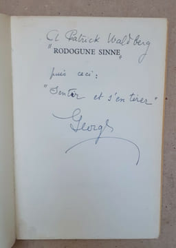 RODOGUNE SINNE. SCHEHADE (Georges)