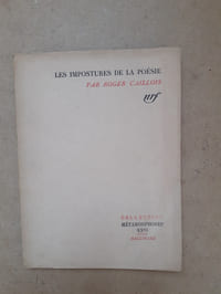LES IMPOSTURES DE LA POESIE
