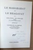 LE MAHARABAT ET LE BHAGAVAT du Colonel de Polier présenté par 

Georges Dumézil. DUMEZIL (Georges)

Colonel de Polier