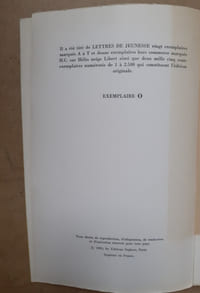 LETTRES DE JEUNESSE
avec des poèmes inédits de Paul Eluard