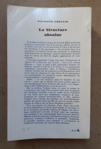LA STRUCTURE ABSOLUE