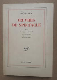 OEUVRES DE SPECTACLE