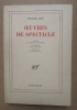 OEUVRES DE SPECTACLE. ISOU (Isidore)
