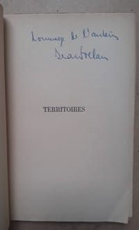 TERRITOIRES Poèmes