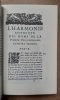 HARMONIE MYSTIQUE ou Accord des Philosophes Chymiques. LAIGNEAU (David)