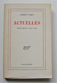 ACTUELLES
Chroniques 1944-1948