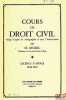 COURS DE DROIT CIVIL, Licence 3ème année, 1946-1947. MOREL (René)