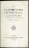 DE LA COMPÉTENCE DES JUGES DE PAIX, 6eéd.. HENRION de PANSEY (Pierre Paul Nicolas)
