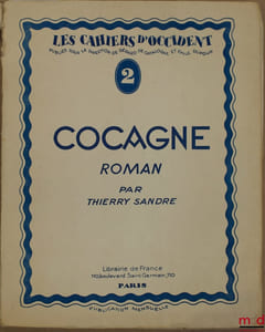 COCAGNE, coll. Les Cahiers d’Occident