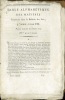 BULLETIN DES LOIS DE L’EMPIRE FRANÇAIS, 4esérie, tome XVI, contenant les lois rendues pendant le Premier Semestre 1812 (n°414 - 439). [Bulletin des ...