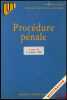 PROCÉDURE PÉNALE, à jour au 1er juillet 1995, coll. U, série Droit. CONTE (Philippe) et MAISTRE DU CHAMBON (Patrick)