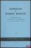 ÉCONOMIE ET BIENFAISANCE EN LORRAINE AU TEMPS DE STANISLAS, extrait des Mélanges Robert BESNIER. IMBERT (Jean)