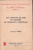 LES CONFLITS DE LOIS EN MATIÈRE DE PUISSANCE PARENTALE, Bibl. de droit intern. privé, vol.XI. TOPOR (Lucienne)