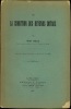 DE LA CONDITION DES REVENUS DOTAUX, extrait de la Revue trimestrielle de droit civil n°1, 1920. SOLUS (Henry)