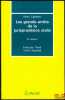 LES GRANDS ARRÊTS DE LA JURISPRUDENCE CIVILE, 9eéd. par F. Terré et Y. Lequette. CAPITANT (Henri)