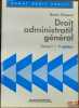 DROIT ADMINISTRATIF GÉNÉRAL, t. 1, 7èmeéd., coll. Domat Droit public. CHAPUS (René)