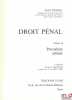 PROCÉDURE PÉNALE, T. II: PROCÉDURE PÉNALE, 5èmeéd. 1990. PRADEL (Jean)