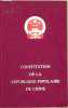 CONSTITUTION DE LA RÉPUBLIQUE POPULAIRE DE CHINE adoptée le 5 mars 1978 à la première session de la Vème Assemblée populaire nationale de la ...