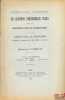 LES QUESTIONS PR&Eacute;JUDICIELLES D’ABUS DANS LES POURSUITES CONTRE LES ECCL&Eacute;SIASTIQUES, Universit&eacute; de Paris, Facult&eacute; de droit. LESUR (Maurice)