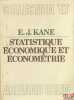 STATISTIQUE ÉCONOMIQUE ET ÉCONOMÉTRIE, Introduction à l’économie quantitative, traduction de G. Gaudot, G. Bézard et A. Rault, coll. U. KANE (Edward ...