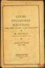 COURS D’ÉCONOMIE POLITIQUE, licence 2ème année 1947-1948 (incomplet). NOYELLE (Henri)