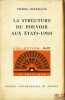 LA STRUCTURE DU POUVOIR AUX ÉTATS-UNIS, coll. SUP "Le Politique". BIRNBAUM (Pierre)