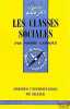 LES CLASSES SOCIALES, coll. que sais-je?. LAROQUE (Pierre)