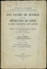 DES CAUSES DE DIVORCE ET DE SÉPARATION DE CORPS EN DROIT INTERNATIONAL PRIVÉ COMPARÉ, Université de Strasbourg, Faculté de droit et des sciences ...