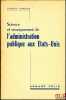 SCIENCE ET ENSEIGNEMENT DE L’ADMINISTRATION PUBLIQUE AU ÉTATS UNIS. LANGROD (Georges)