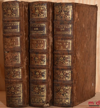 COLLECTION DE DÉCISIONS NOUVELLES ET DE NOTIONS RELATIVES À LA JURISPRUDENCE ACTUELLE, 7eéd. revue et considérablement augmentée, [manque t. 1: A-D]. ...