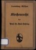 KIRCHENRECHT, coll. Göschen. SEHLING (Emil)