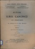 EPITOME IURIS CANONICI CUM COMMENTARIIS ad scholas et ad usum privatum, ed. sept. pour les t. 1 et 2, ed. sexta pour le t. III, coll. Museum Lessianum ...