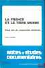 LA FRANCE ET LE TIERS MONDE. VINGT ANS DE COOPÉRATION BILATÉRALE, coll. Notes & études documentaires. CADENAT (Patrick)