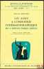 LES AIDES À L’INDUSTRIE CINÉMATOGRAPHIQUE DANS LA COMMUNAUTÉ ÉCONOMIQUE EUROPÉENNE, coll. Travaux et rech. de la Faculté de droit et des sc. éco. de ...