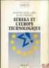 EUREKA ET L’EUROPE TECHNOLOGIQUE, coll. Axes. BRAILLARD (Philippe) et DEMANT (Alain)